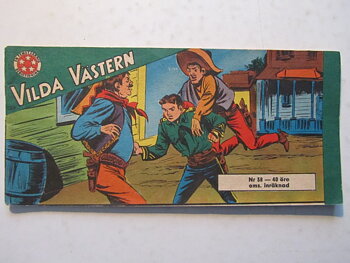 Vilda Västern 1966 38 Vg+