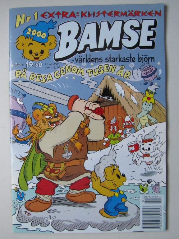 Bamse 2000 01 med bilaga