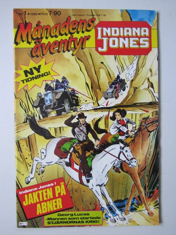 x Månadens Äventyr 1985 01 Indiana Jones