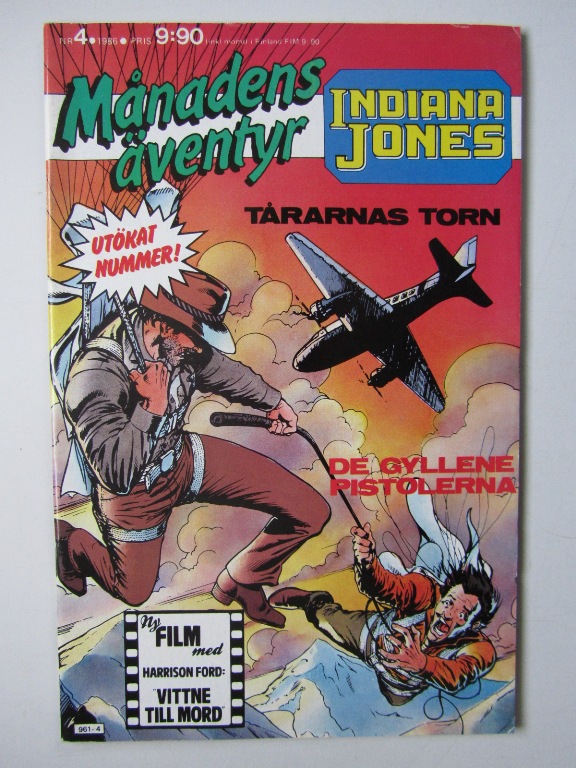 x Månadens Äventyr 1986 04 Indiana Jones - med poster
