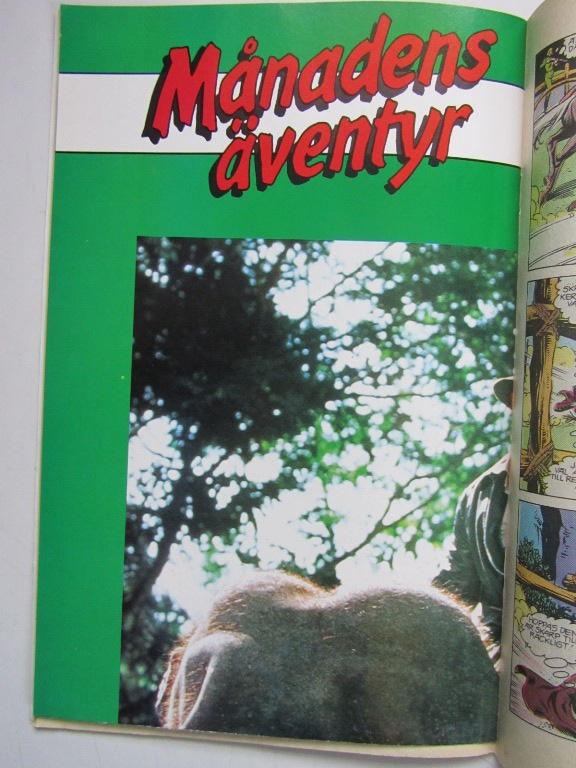 x Månadens Äventyr 1986 04 Indiana Jones - med poster - 2