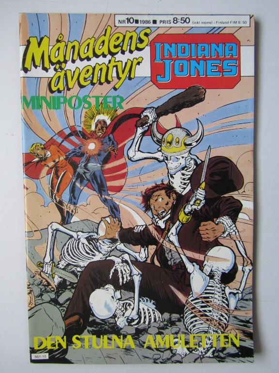 x Månadens Äventyr 1986 10 Indiana Jones