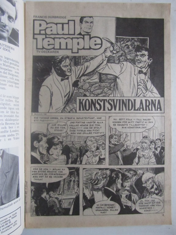 Paul Temple 1970 01 Vg - 3