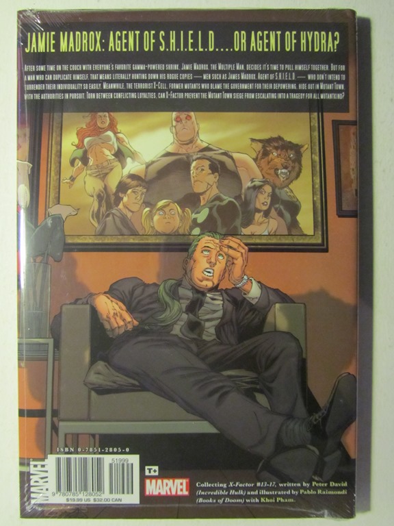 X-Factor Many Lives of Madrox Hardcover - 2