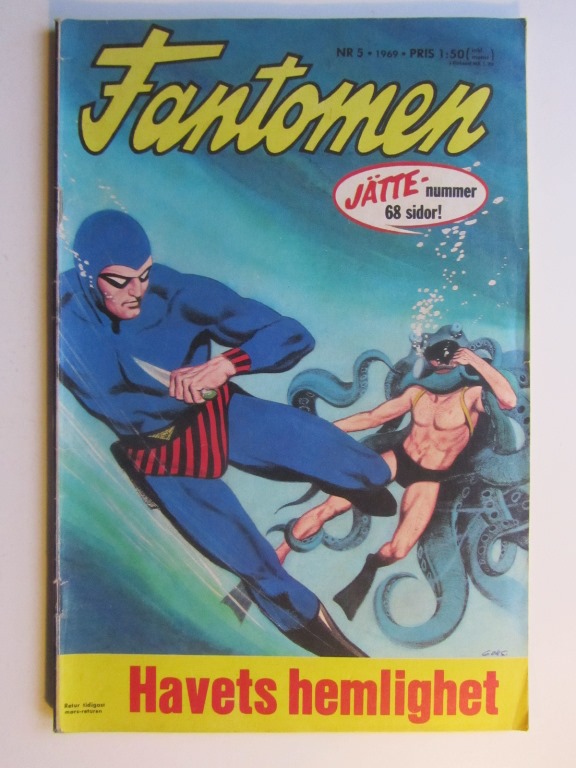 Fantomen 1969 05 Vg+
