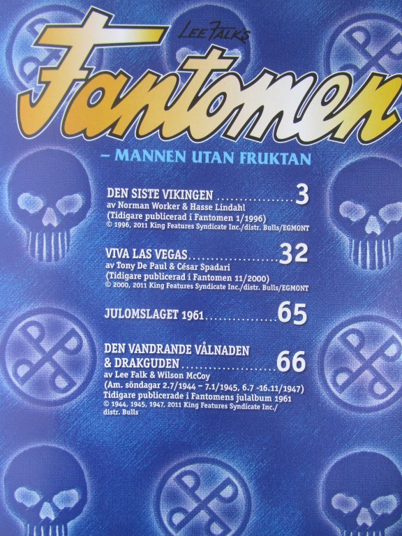 Fantomen julalbum 2011 - 2