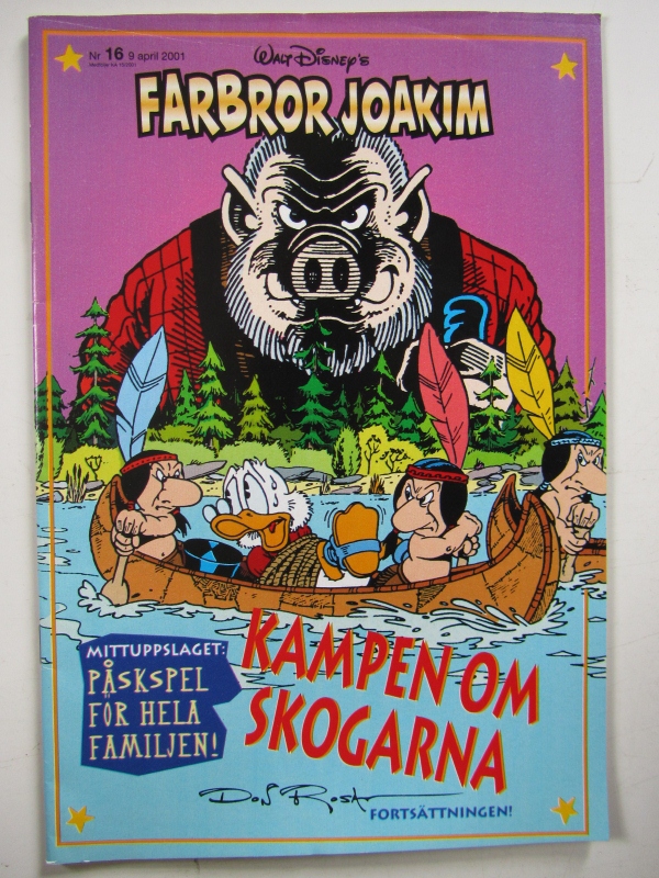 Kalle Anka & Co 2001 16 Don Rosa
