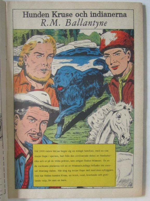 Illustrerade Klassiker 153 Hunden Kruse 2:a uppl Vg+ - 3