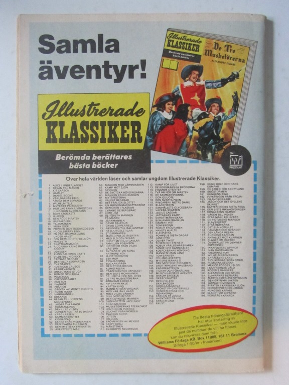 Illustrerade Klassiker 153 Hunden Kruse 2:a uppl Vg+ - 2