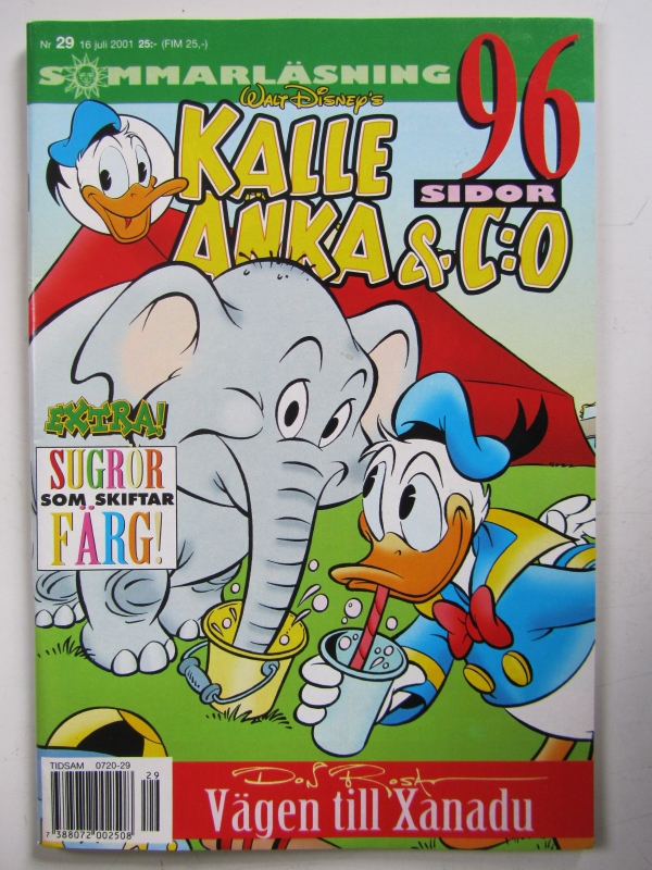 Kalle Anka & Co 2001 29 Don Rosa