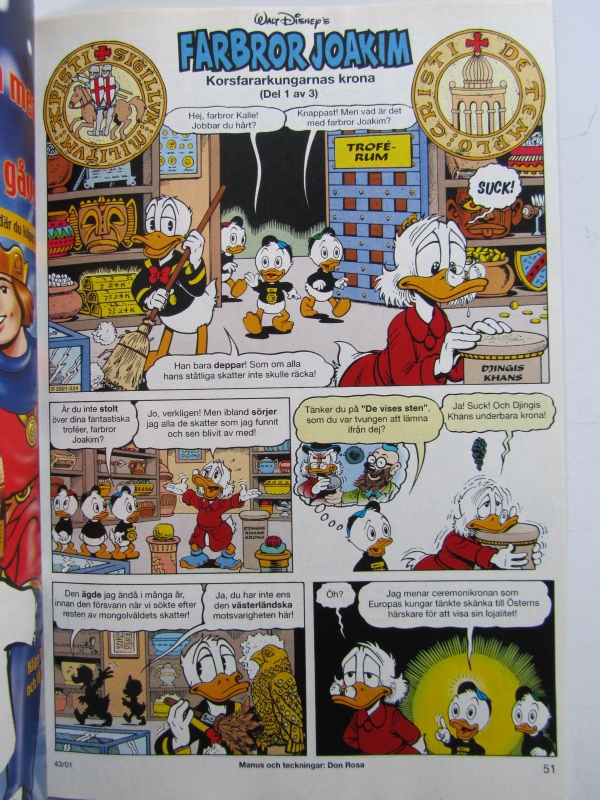 Kalle Anka & Co 2001 43 Don Rosa - 2