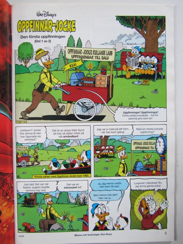 Kalle Anka & Co 2002 19 Don Rosa - 2