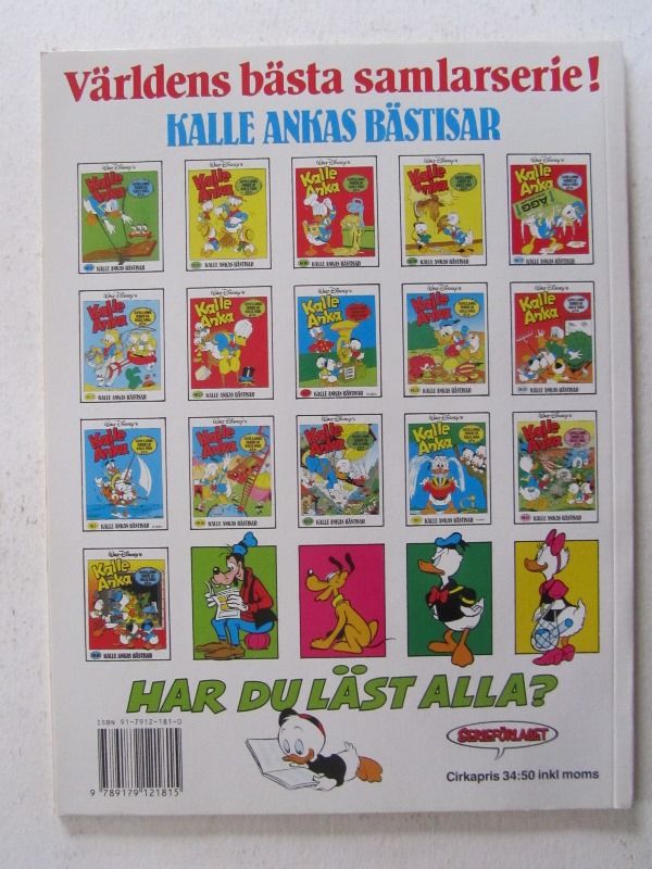 Kalle Ankas Bästisar 04 1989 2:a uppl. - 2