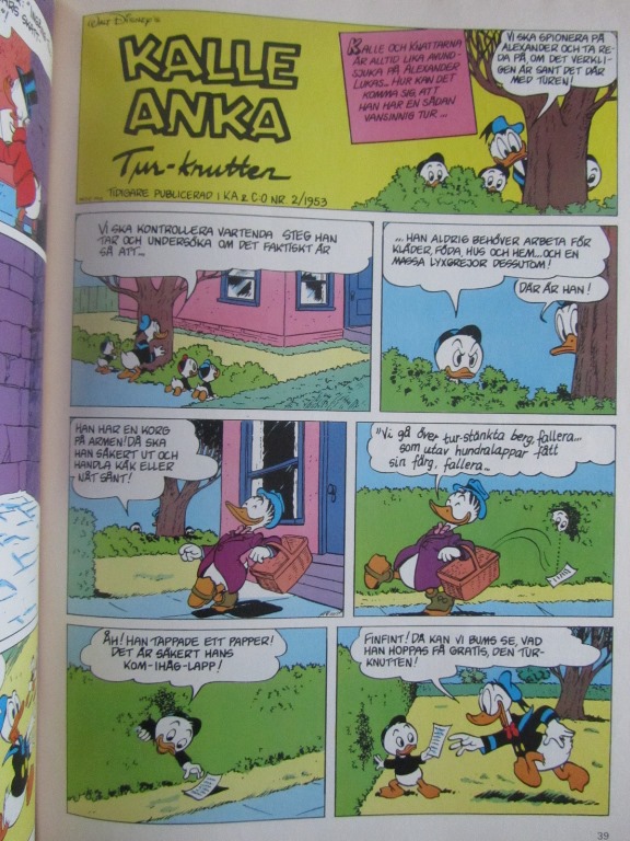 Kalle Ankas Bästisar 05 1990 2:a uppl. - 6