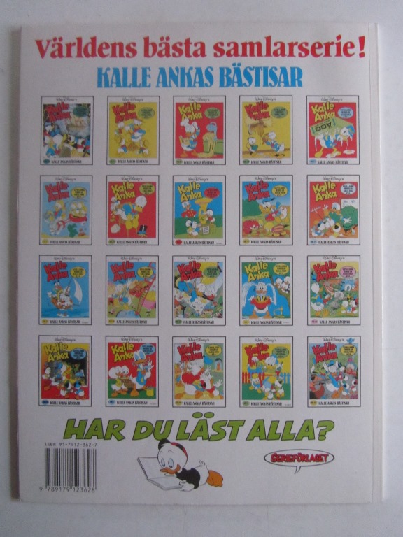 Kalle Ankas Bästisar 06 1991 2:a uppl. - 2