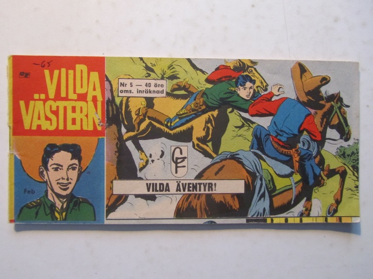 Vilda Västern 1965 05 Vg+