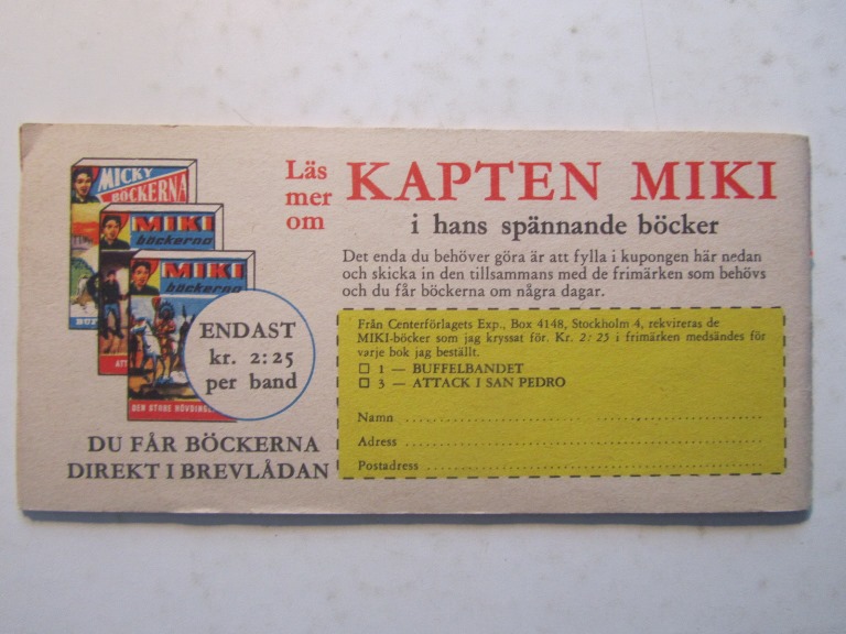 Vilda Västern 1965 09 Vg+ - 2