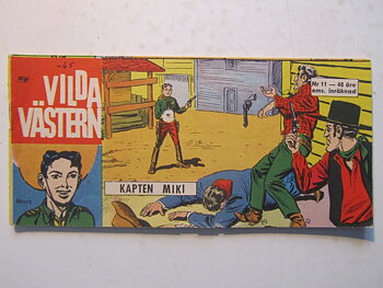 Vilda Västern 1965 11 Vg+