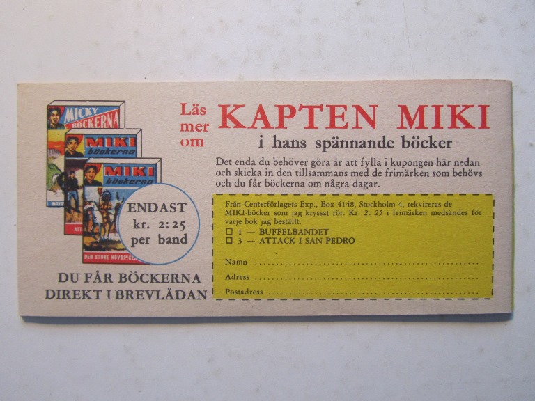 Vilda Västern 1965 11 Vg+ - 2
