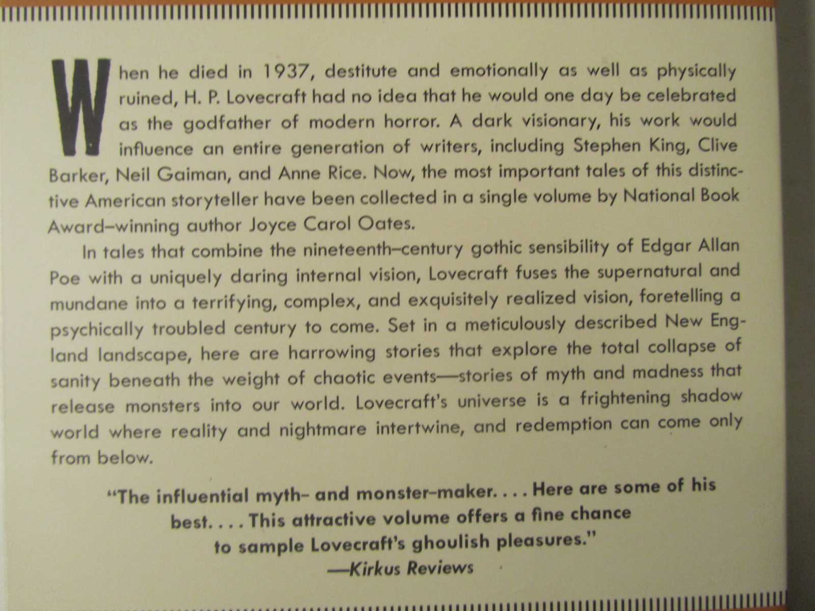 Tales of H.P. Lovecraft - 3