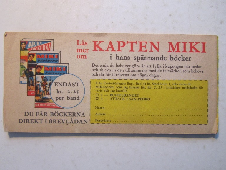Vilda Västern 1965 17 Vg+ - 2