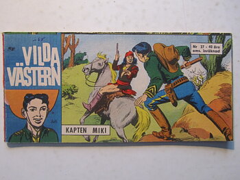 Vilda Västern 1965 27 Vg+