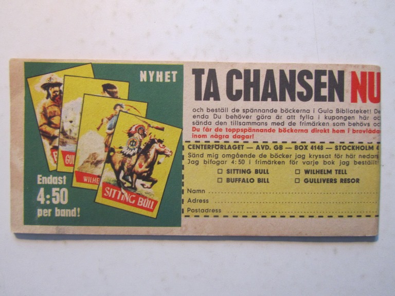 Vilda Västern 1965 28 Vg - 2