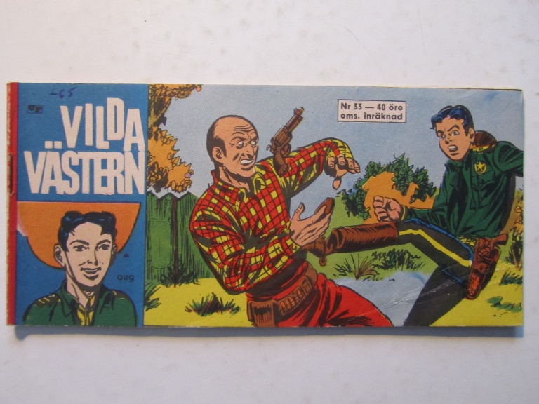 Vilda Västern 1965 33 Vg+