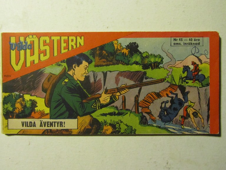 Vilda Västern 1965 43 Vg+
