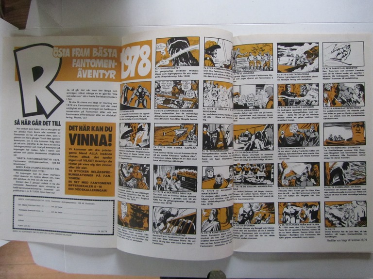 Fantomen 1978 26 med poster - 2