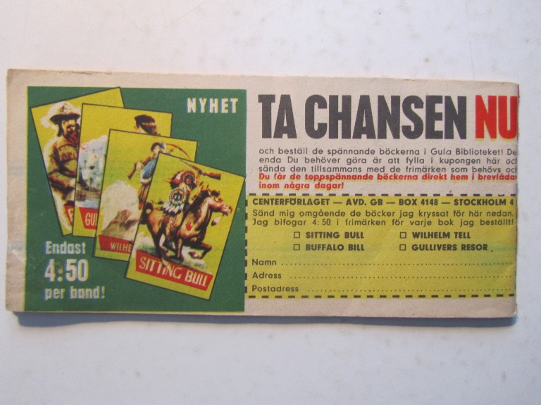 Vilda Västern 1965 24 Vg - 2