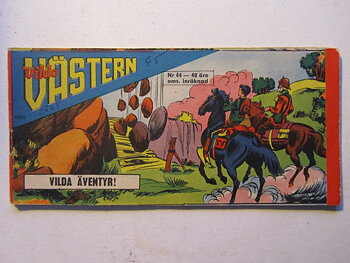 Vilda Västern 1965 44 Vg