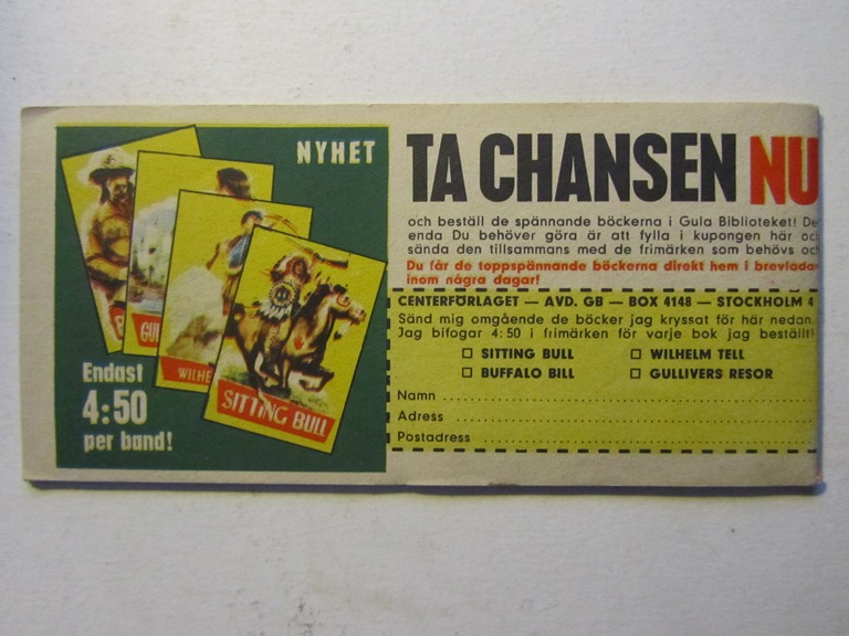 Vilda Västern 1965 44 Vg - 2