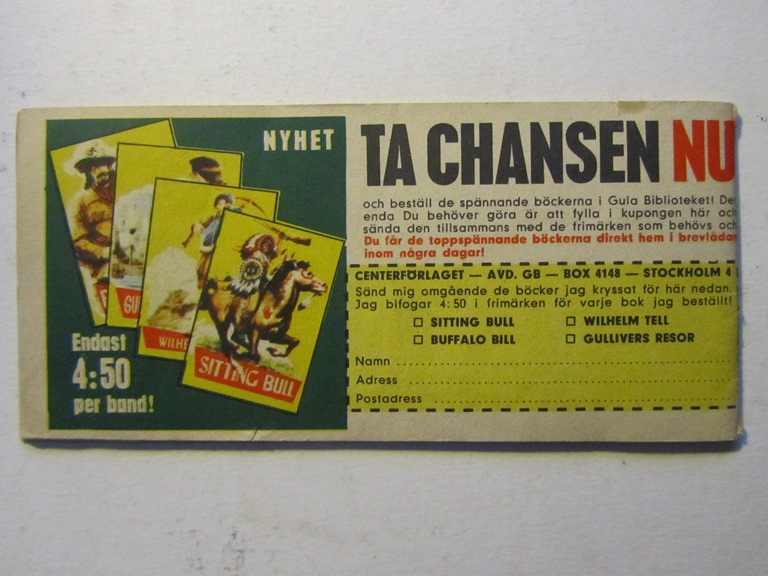 Vilda Västern 1965 50 Vg - 2