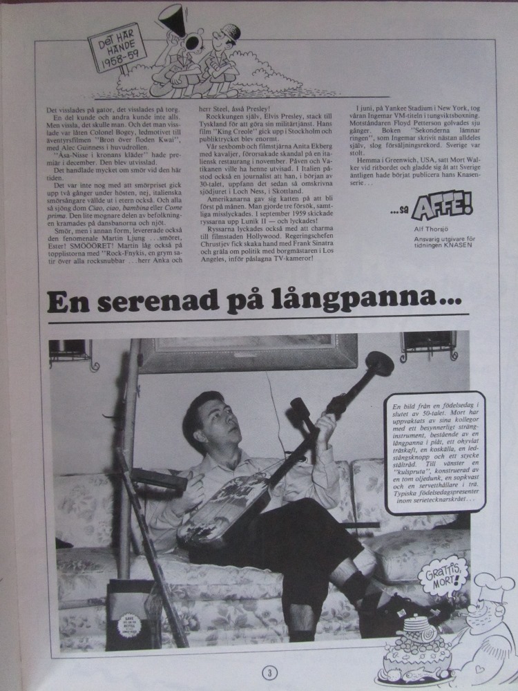 Samlade Serierariteter Knasen 1958-59 - 2