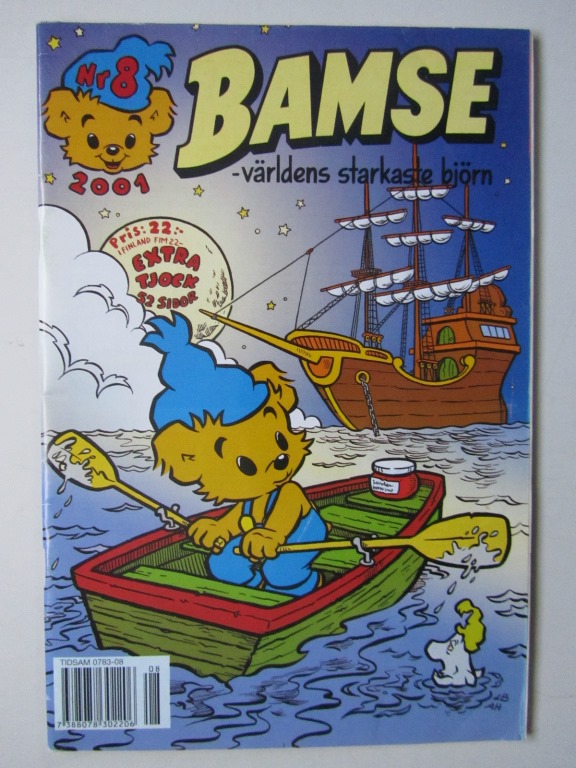 Bamse 2001 08 med bilaga