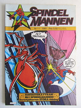 Spindelmannen 1981 11 Vg
