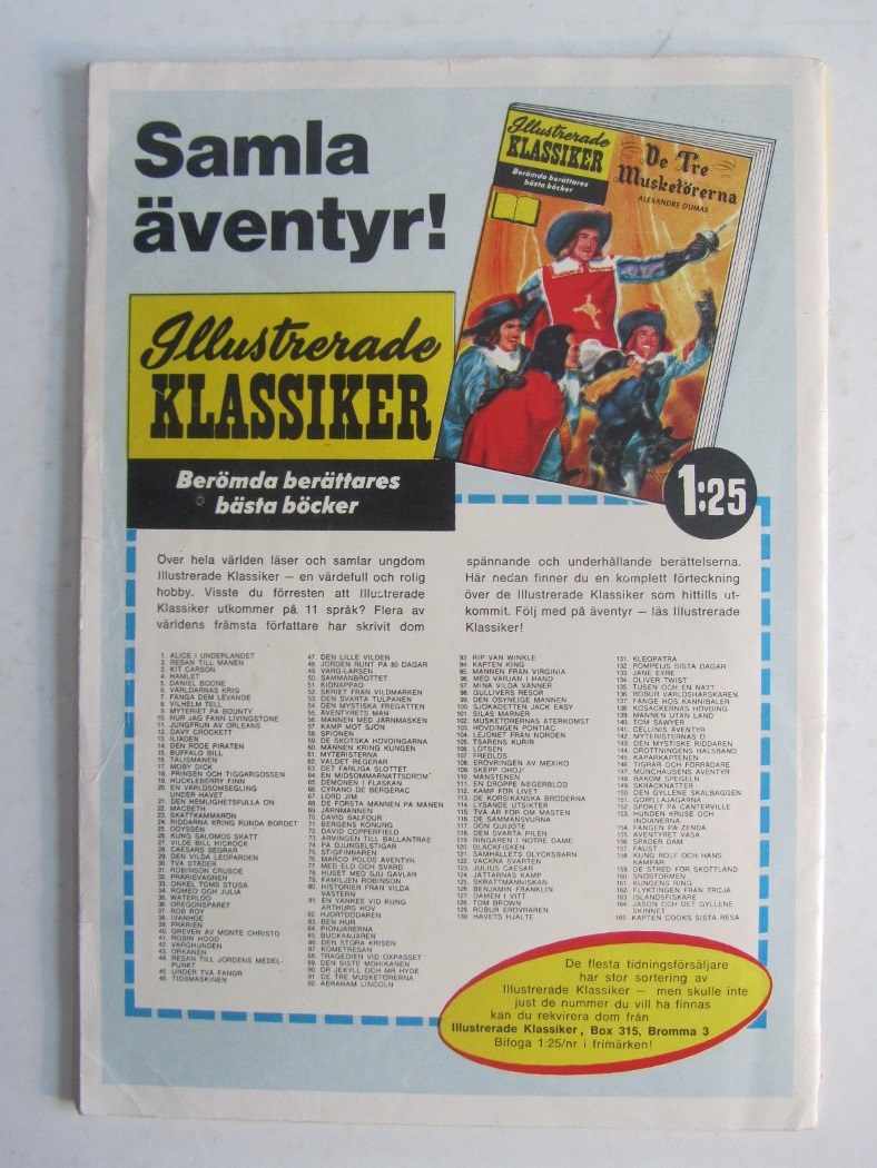 Illustrerade Klassiker 061 Myteristerna 2:a uppl. Vg - 2