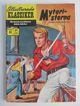 Illustrerade Klassiker 061 Myteristerna 2:a uppl. Vg