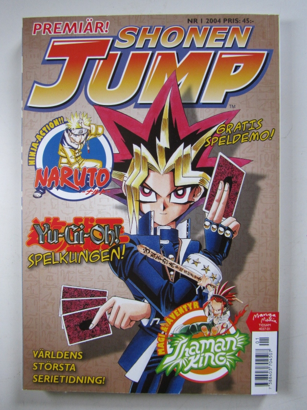 Shonen Jump 2004 01 med bilaga