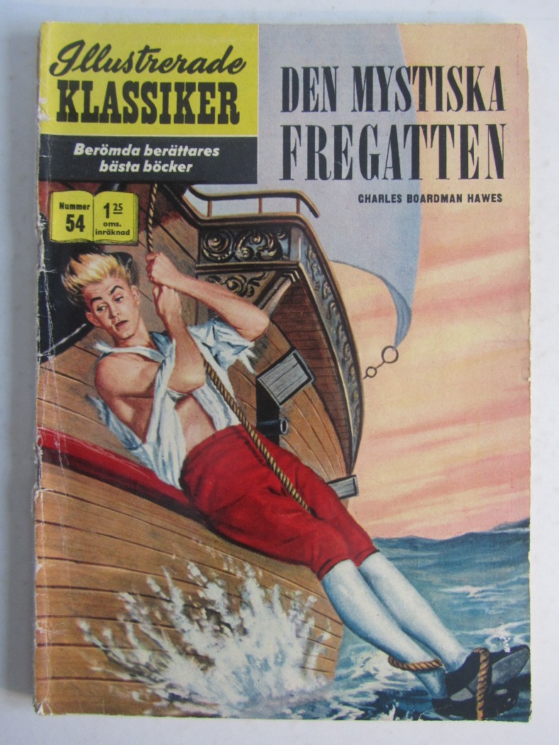 Illustrerade Klassiker 054 Den mystiska fregatten 2:a uppl. Good