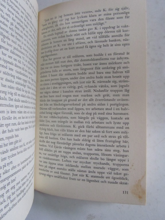 Kafka, Franz Processen - 4