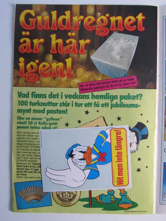 Kalle Anka & Co 1984 35 med bilaga - 2