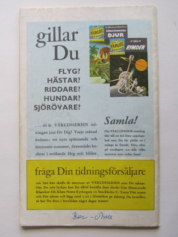 Världsserien 20 Jakt Vg - 2