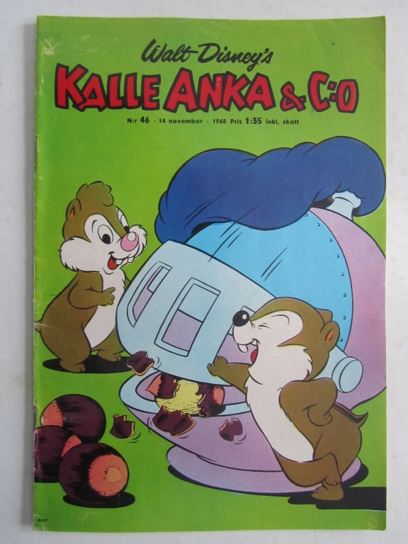 Kalle Anka 1968 46 Vg+