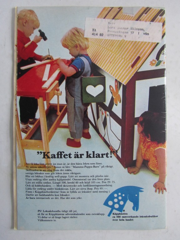 Kalle Anka 1968 46 Vg+ - 2