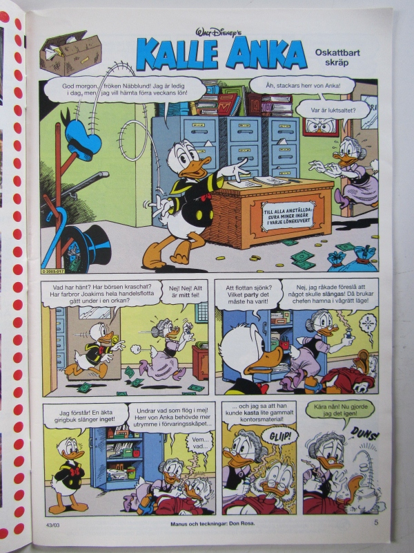 Kalle Anka & Co 2003 43 Don Rosa - 2