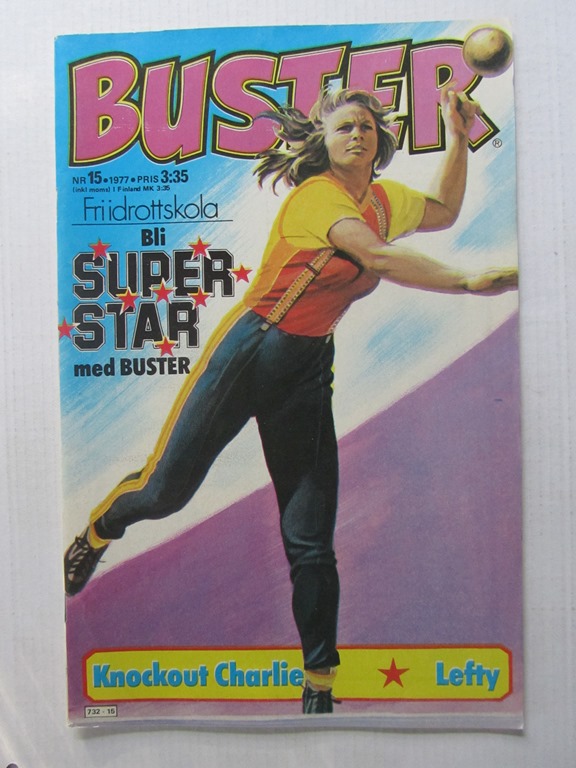 Buster 1977 15 med bokmärken
