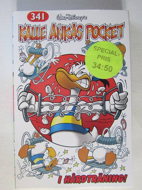 Kalle Ankas pocket 341 I hårdträning