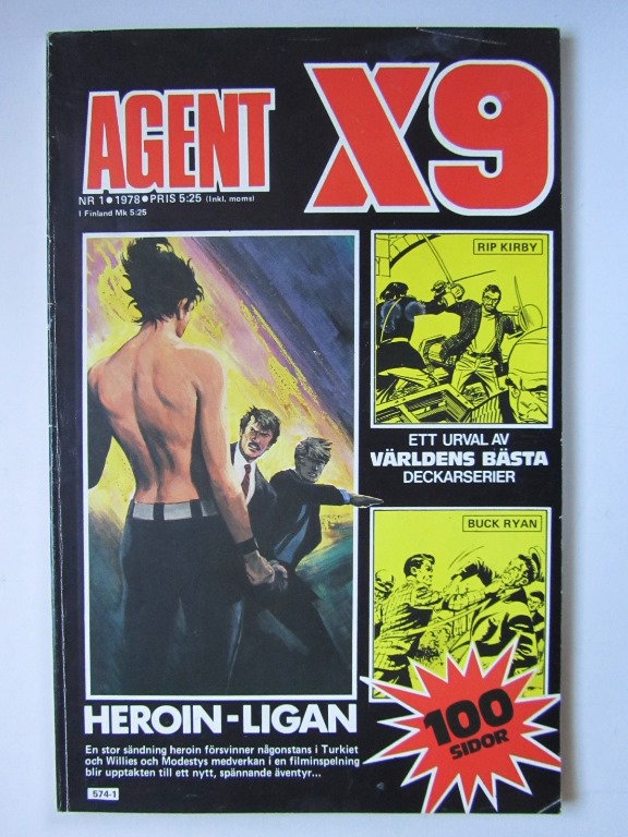 Agent X9 1978 01